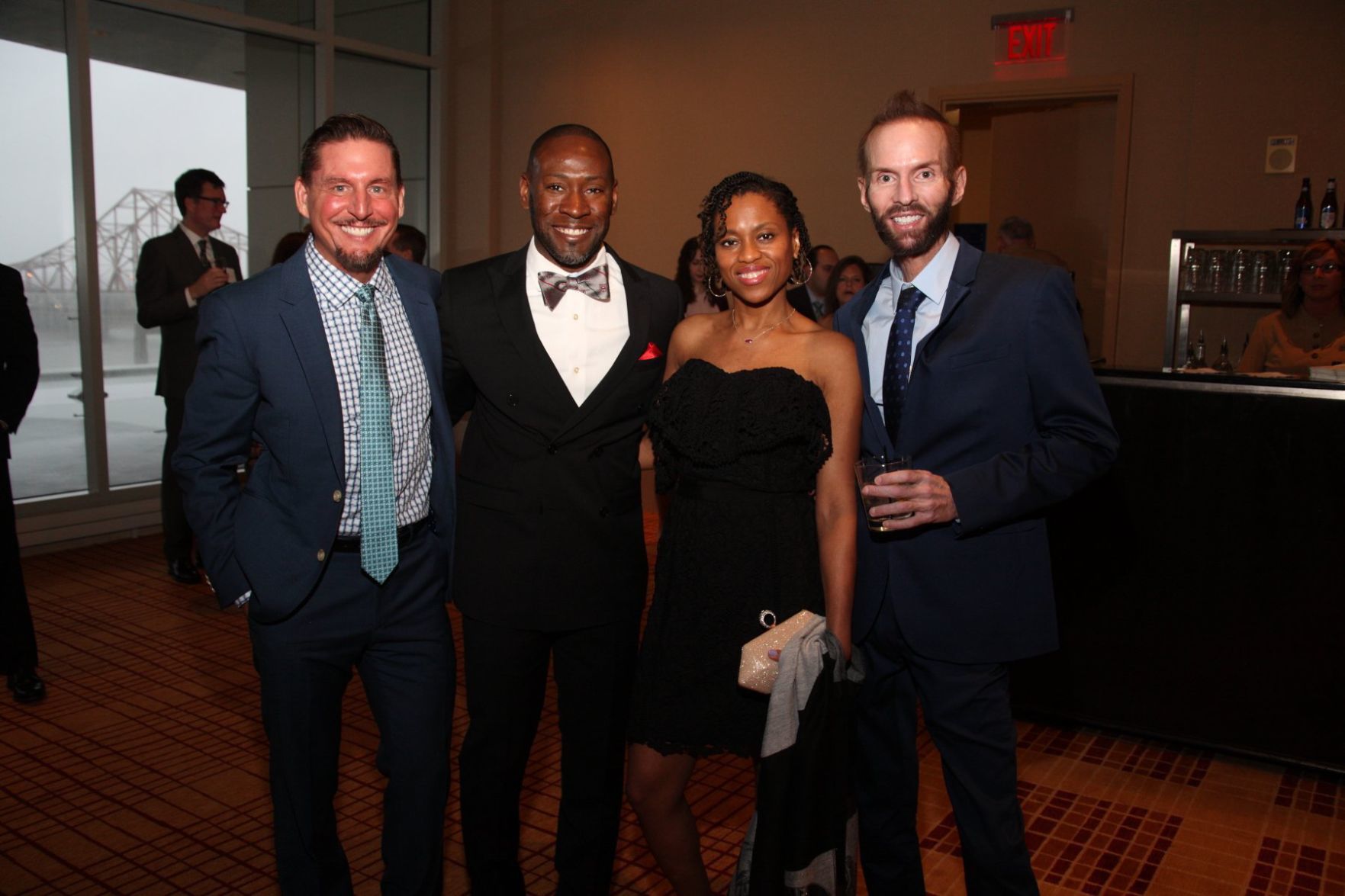 Jerry Vuchak, Andwele and April Jolly, Lance Affolter